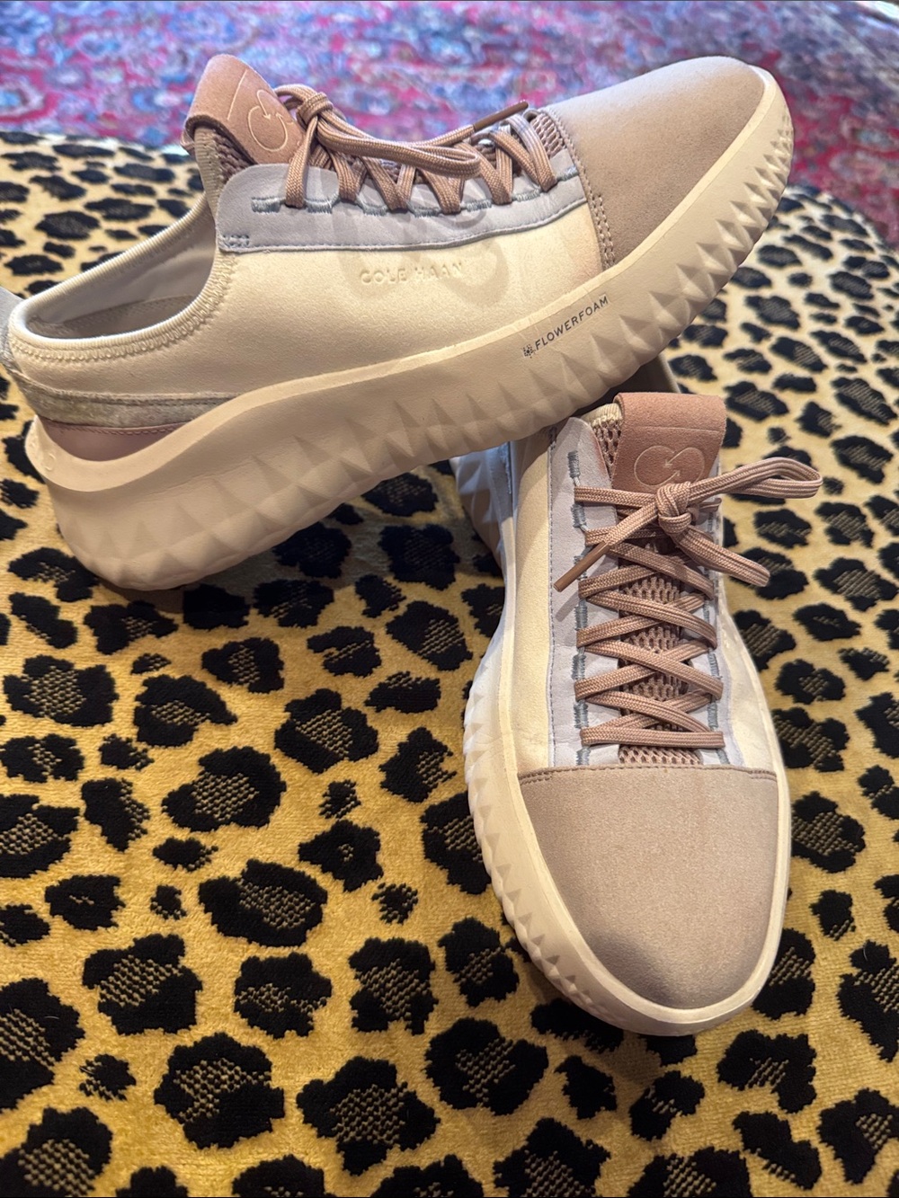 Cole Haan Women’s Blush and Cream GrandPro Rally Sneaker